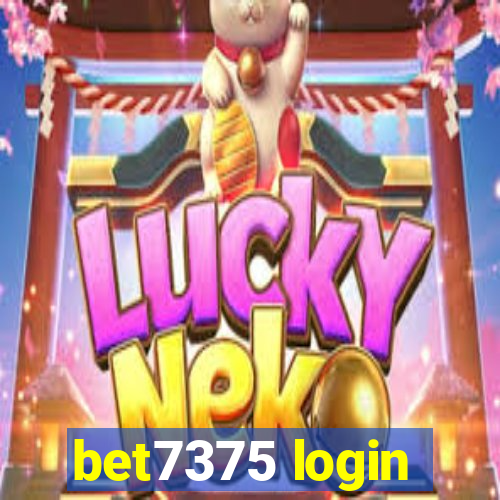 bet7375 login